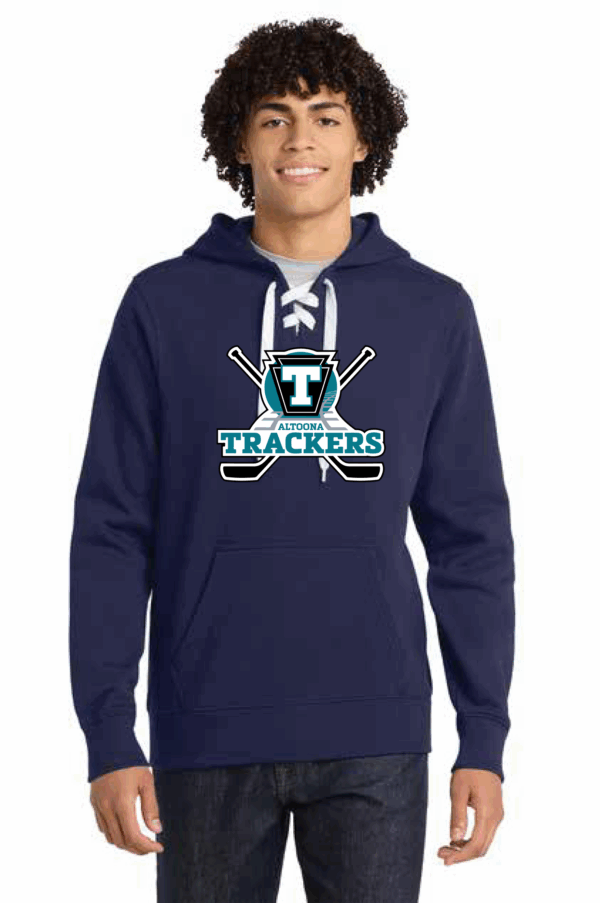 Sport-Tek® Lace Up Pullover Hooded Sweatshirt